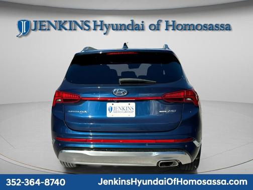 Stormy Blue 2023 Hyundai SANTA FE Calligraphy