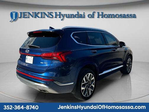 Stormy Blue 2023 Hyundai SANTA FE Calligraphy