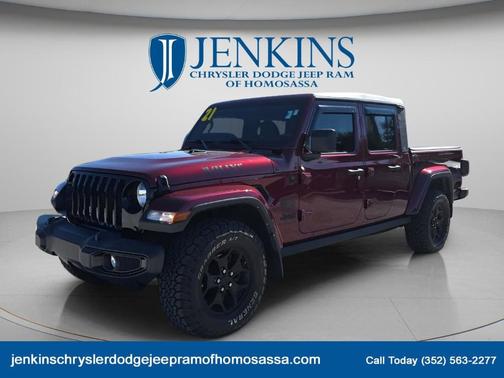 Snazzberry Pearlcoat 2021 Jeep Gladiator Sport