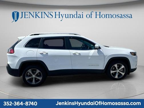 Bright White Clearcoat 2019 Jeep Cherokee Limited
