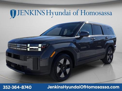 Gray 2026 Hyundai SANTA FE HEV SE