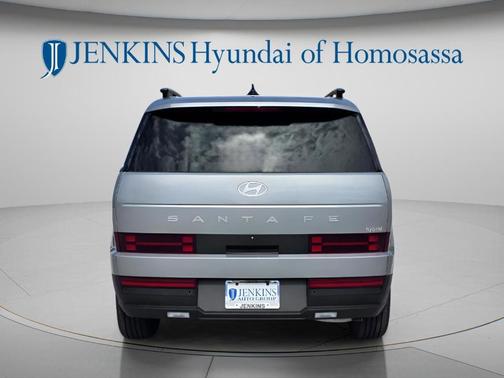 Shimmering Silver 2026 Hyundai SANTA FE HEV SEL