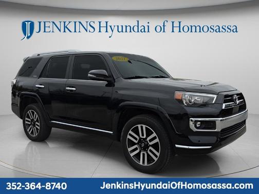 Midnight Black Metallic 2021 Toyota 4Runner Limited