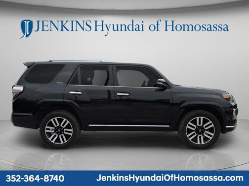 Midnight Black Metallic 2021 Toyota 4Runner Limited