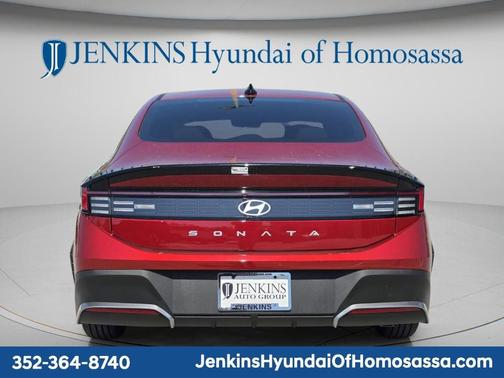 Red 2026 Hyundai SONATA SE