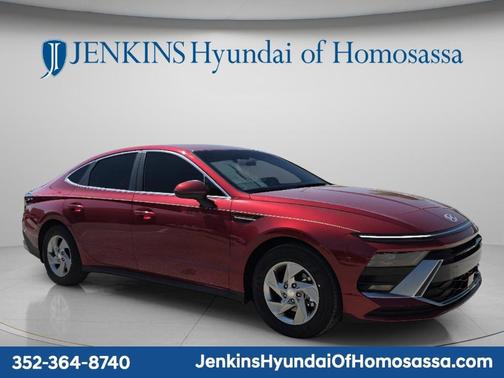 Red 2026 Hyundai SONATA SE