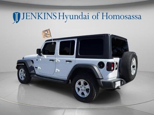 Bright White Clearcoat 2022 Jeep Wrangler Unlimited Sport