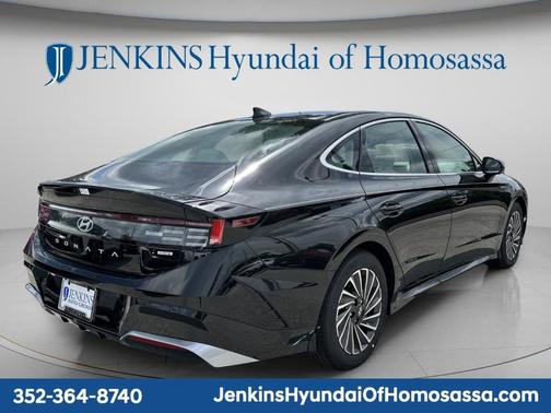 Black 2025 Hyundai SONATA Hybrid SEL