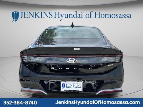 Black 2025 Hyundai SONATA Hybrid SEL