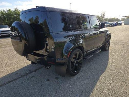 Santorini Black Metallic 2023 Land Rover Defender 110 V8