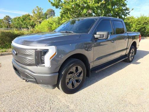 Carbonized Gray Metallic 2023 Ford F-150 Lightning XLT