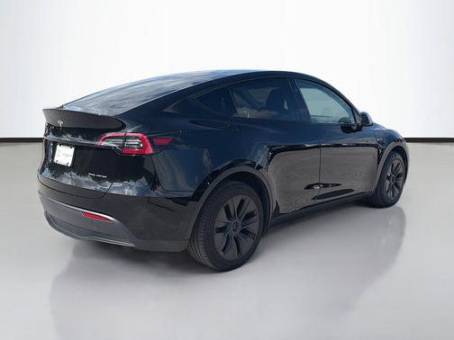 Solid Black 2025 Tesla Model Y Long Range Dual Motor All-Wheel Drive