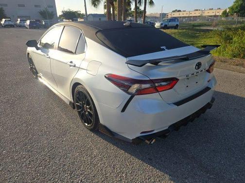 Wind Chill Pearl/Midnight Black Metallic 2023 Toyota Camry TRD