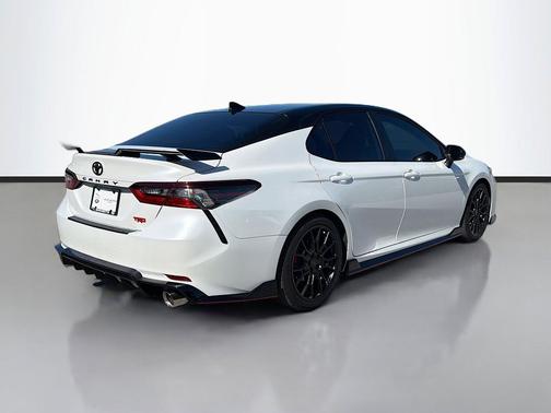 Wind Chill Pearl/Midnight Black Metallic 2023 Toyota Camry TRD