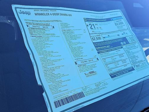 2025 Jeep Wrangler Sahara