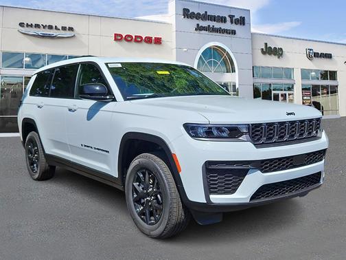 Bright White Clearcoat 2026 Jeep Grand Cherokee L Altitude 4x4 SUV