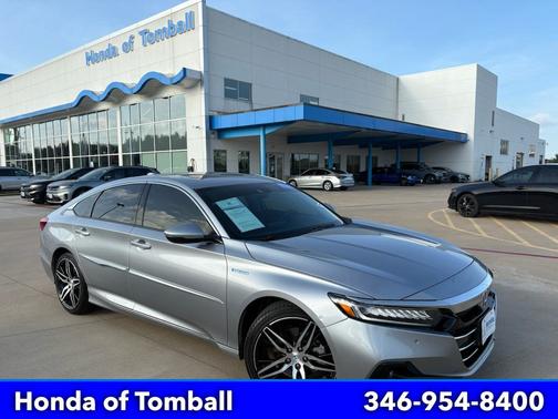 Lunar Silver Metallic 2021 Honda Accord Hybrid