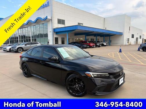 Crystal Black Pearl 2024 Honda Civic