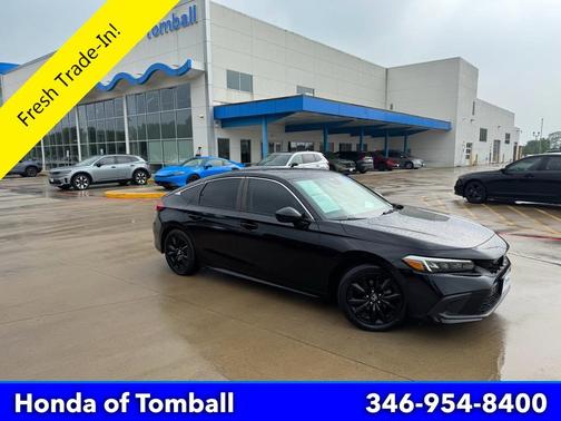 Crystal Black Pearl 2024 Honda Civic