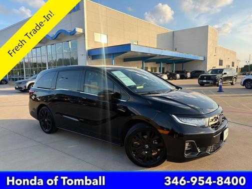 Crystal Black Pearl 2025 Honda Odyssey