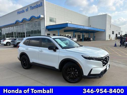 Platinum White Pearl 2025 Honda CR-V Hybrid