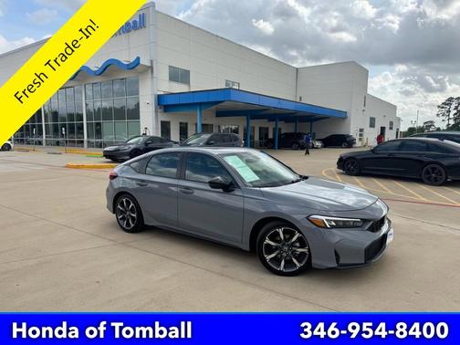 Urban Gray Pearl 2026 Honda Civic Hybrid