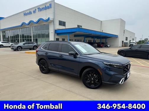 Canyon River Blue Metallic 2024 Honda CR-V Hybrid