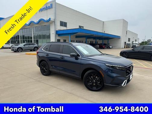 Canyon River Blue Metallic 2024 Honda CR-V Hybrid