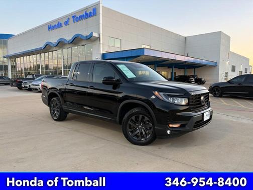 Crystal Black Pearl 2023 Honda Ridgeline