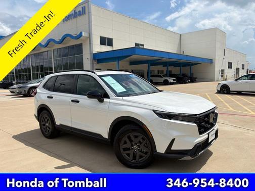 Platinum White Pearl 2026 Honda CR-V Hybrid