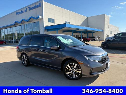 Modern Steel Metallic 2024 Honda Odyssey