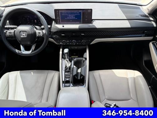 Platinum White Pearl 2024 Honda Accord Hybrid