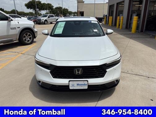 Platinum White Pearl 2024 Honda Accord Hybrid