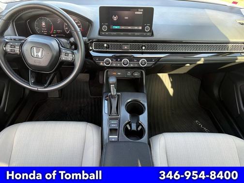 Platinum White Pearl 2024 Honda Civic