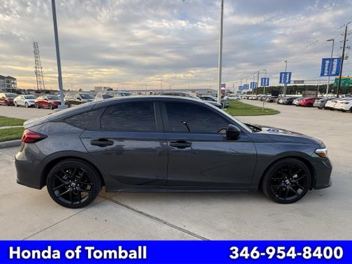 Meteorite Gray Metallic 2025 Honda Civic Hybrid