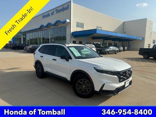 Platinum White Pearl 2026 Honda CR-V Hybrid