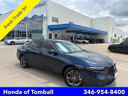 Canyon River Blue Metallic 2024 Honda Accord Hybrid
