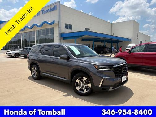 Modern Steel Metallic 2025 Honda Pilot