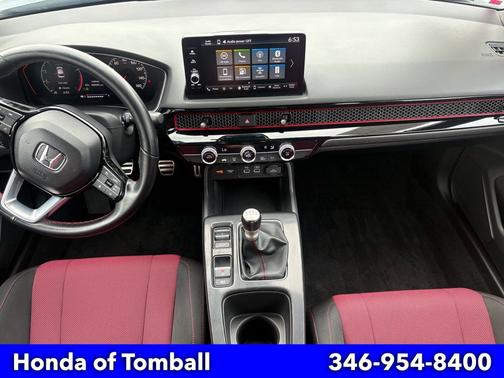 Sonic Gray Pearl 2024 Honda Civic Si
