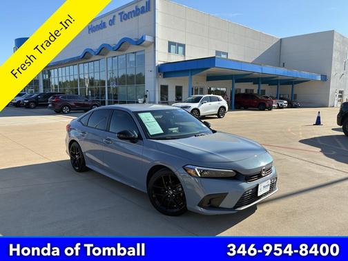 Sonic Gray Pearl 2024 Honda Civic