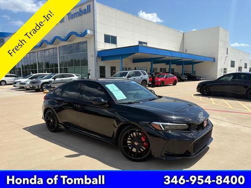 Crystal Black Pearl 2024 Honda Civic Type R