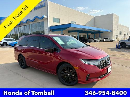 Radiant Red Metallic Ii 2024 Honda Odyssey