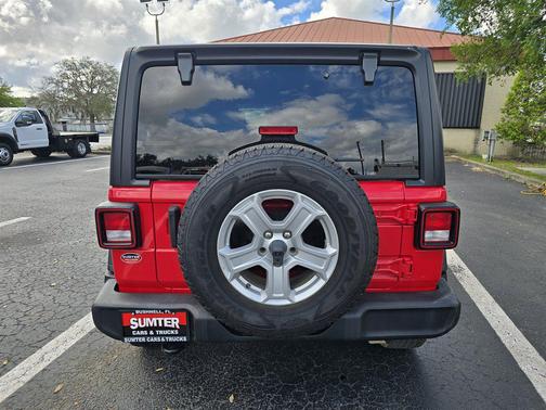 Firecracker Red Clearcoat 2023 Jeep Wrangler Sport