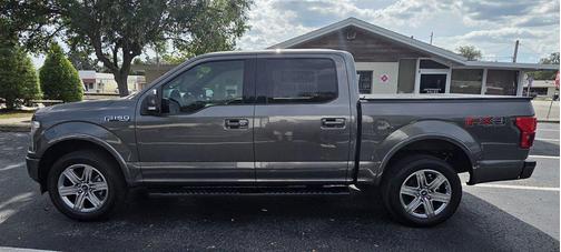 Gray 2019 Ford F-150 Lariat