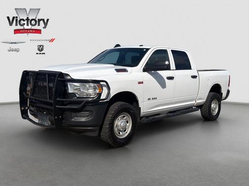 Bright White Clearcoat 2021 RAM 2500 Tradesman Crew Cab 4x4 6'4' Box