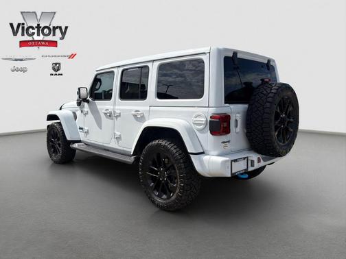 Bright White Clearcoat 2021 Jeep Wrangler Unlimited 4xe Sahara High Altitude