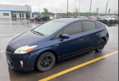Nautical Blue Metallic 2012 Toyota Prius Three