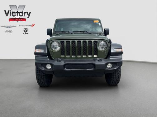 Sarge Green Clearcoat 2022 Jeep Wrangler Unlimited Sport