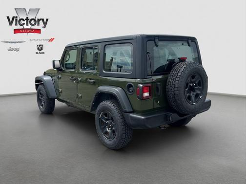 Sarge Green Clearcoat 2022 Jeep Wrangler Unlimited Sport
