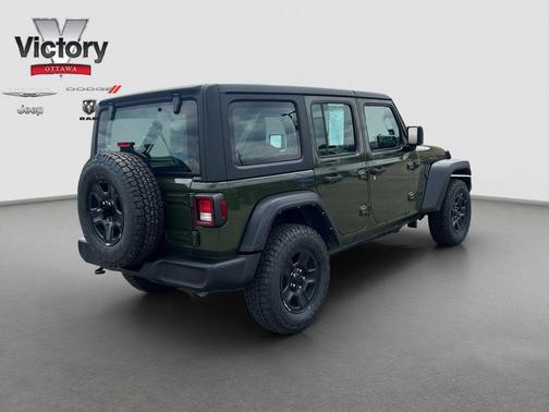 Sarge Green Clearcoat 2022 Jeep Wrangler Unlimited Sport